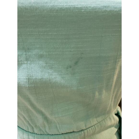 Nine West Shift Dress Women's L Teal Lined Side Tie Sleeveless Adjustable Straps - Picture 10 of 15